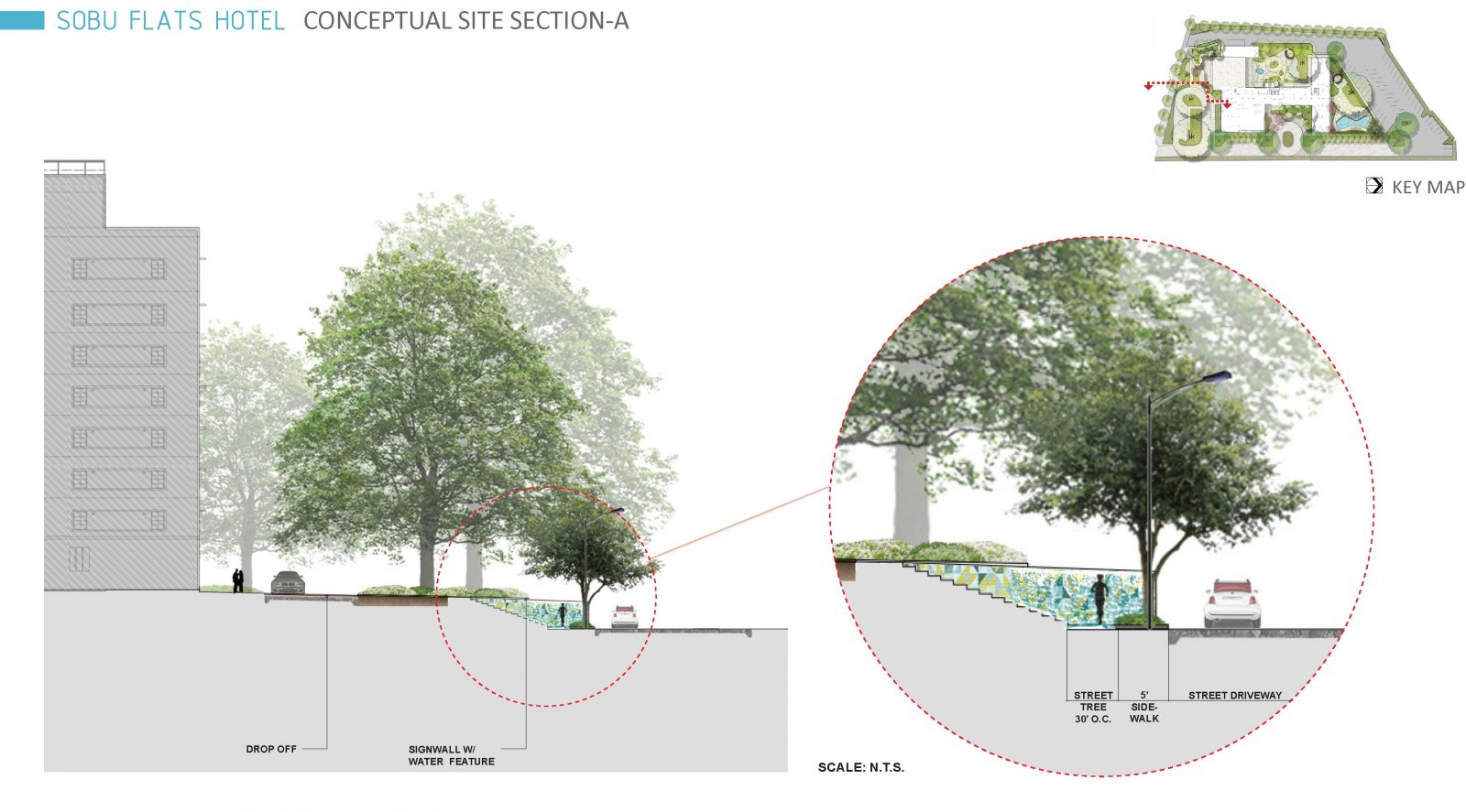 SoBu Hotel | Savino Miller Landscape Architects